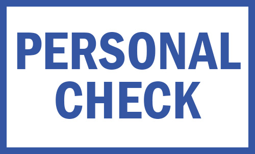 personal check